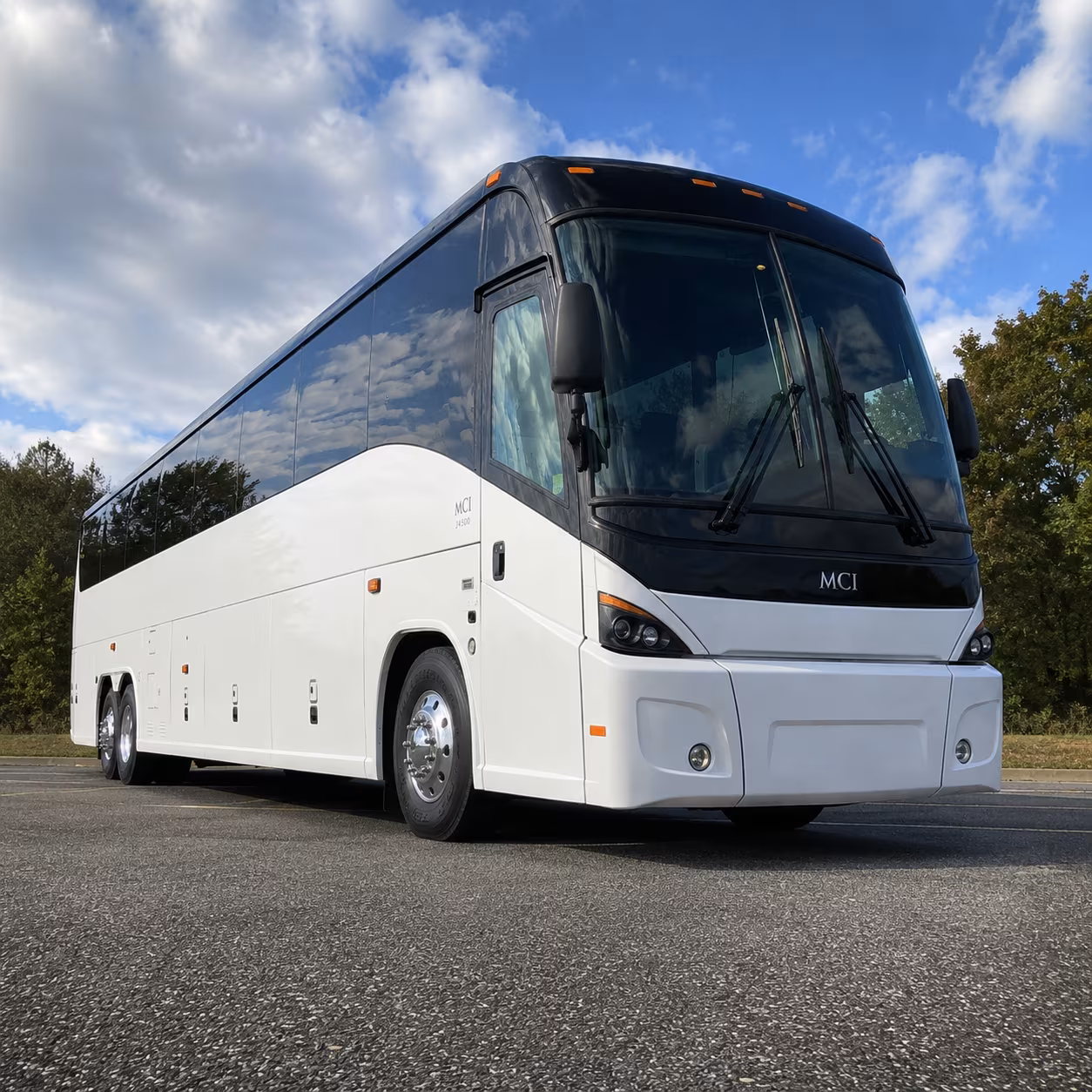 cary charter bus rentals for airport transfers