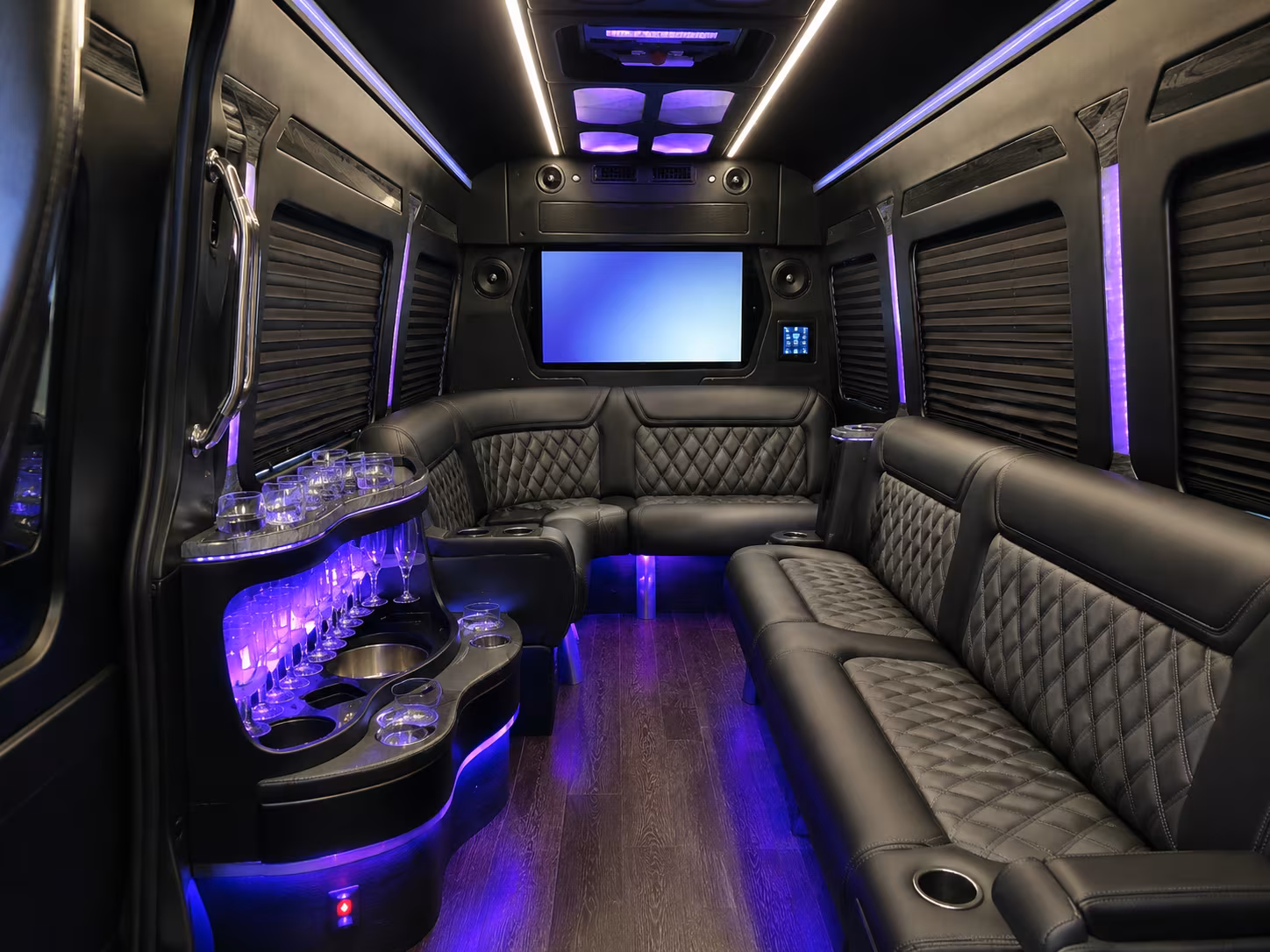 compare buses for weddings quinceaneras and private events in fayetteville