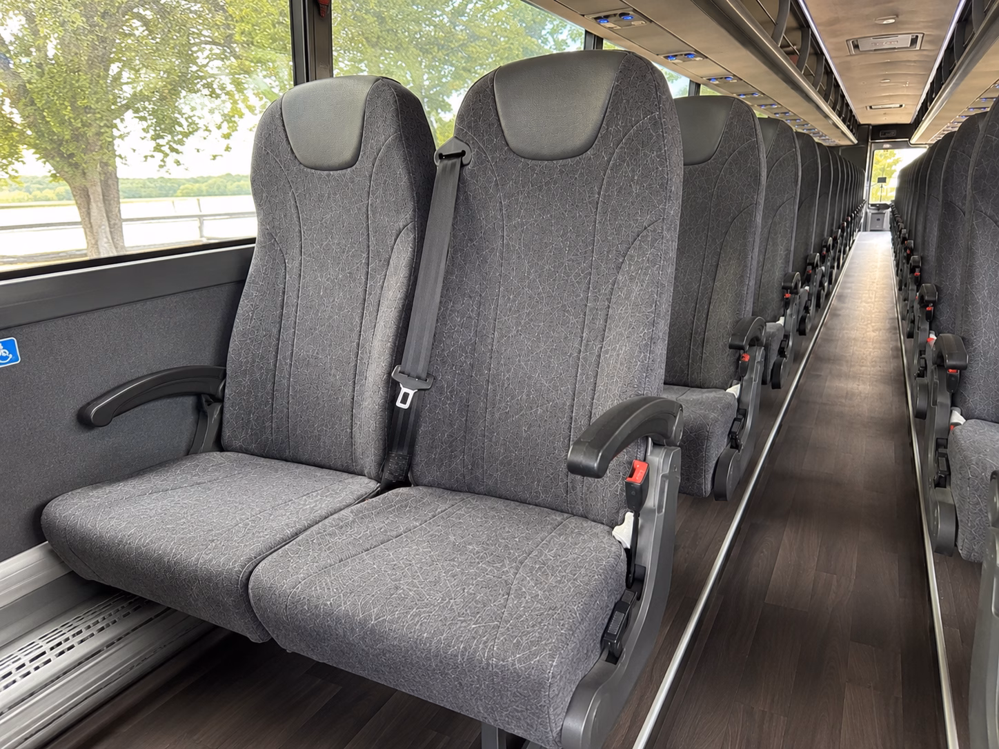 fayetteville corporate event transportation onboard seating