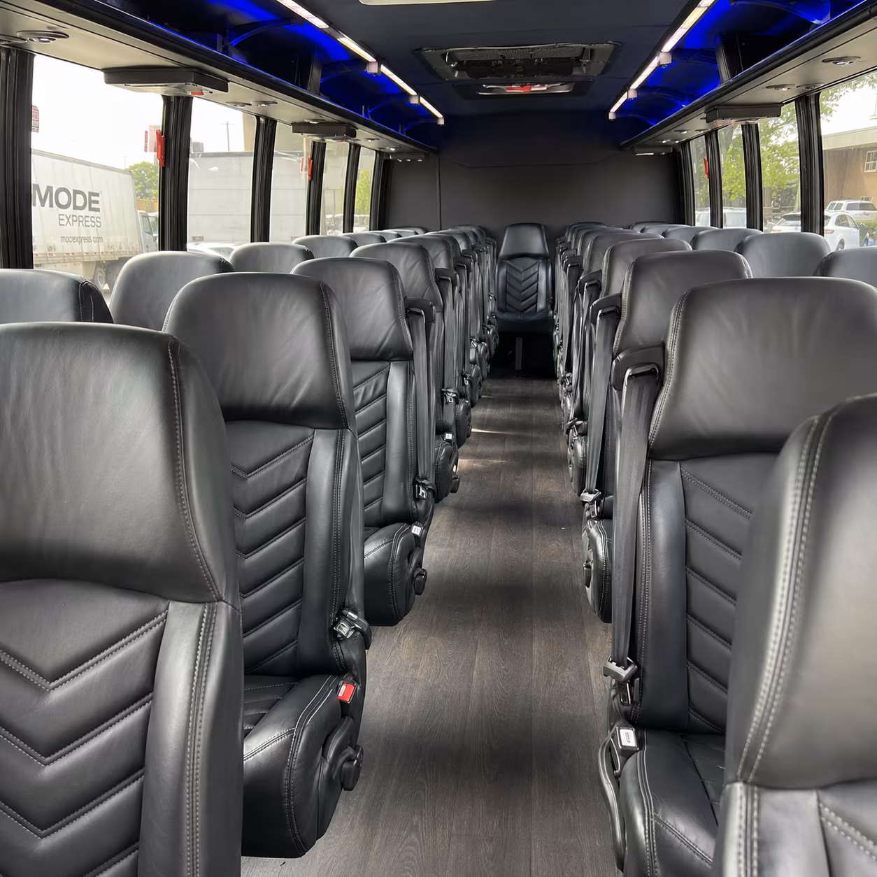 fayetteville wedding transportation onboard seating